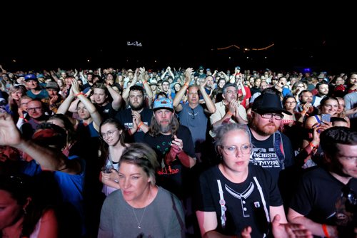 JUSTIN SAMANSKI-LANGILLE / WINNIPEG FREE PRESS
Crowds take in the final show of this year's Interstellar Rodeo, Broken Social Scene Sunday evening at The Forks.
170820 - Sunday, August 20, 2017.