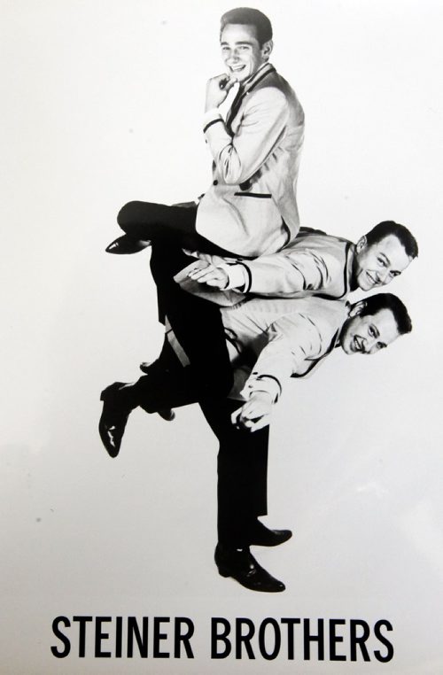 PHIL HOSSACK / WINNIPEG FREE PRESS - Top to bottom, Rob Ron and, Roy Steiner, "The Stiener Brothers" who had a dance act and worked the Las Vegas Clubs with Lewis. See Redekop story. August 21, 2017