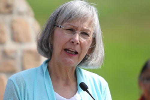 RUTH / BONNEVILLE WINNIPEG FREE PRESS


MMIWG Presser - The National Inquiry into Missing and Murdered Indigenous Women and Girls hold a press conference at The Forks, Oodeena Celebration Circle Thursday afternoon.  



Photo of  Chief Commissioner Marion Buller makes statements  and answers questions from the media about what was learning this week,



Aug 24, 2017
