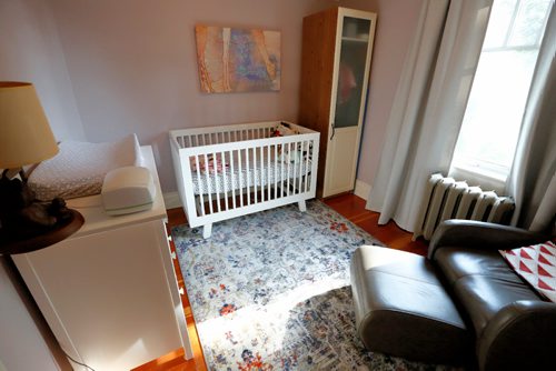 JUSTIN SAMANSKI-LANGILLE / WINNIPEG FREE PRESS
One of three bedrooms on the second floor of 134 Scotia. The two smaller bedrooms are great for children or guests.
170829 - Tuesday, August 29, 2017.