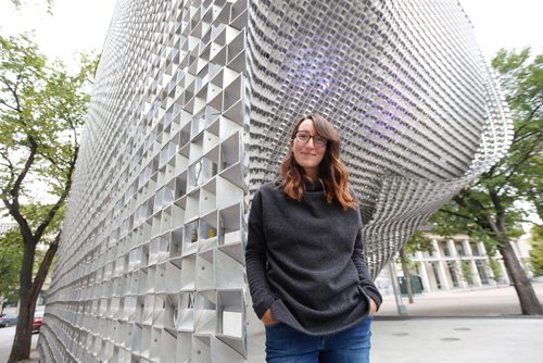 WAYNE GLOWACKI / WINNIPEG FREE PRESS

 Volunteers column. Michelle Rosner is volunteer coordinator for Culture Days and Nuit Blanche, which are coming up at the end of September.    Aaron Epp  story Sept. 1 2017