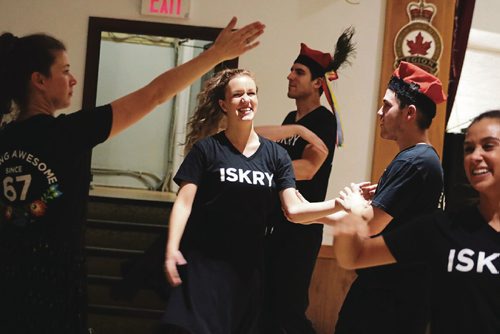 Canstar Community News Aug. 31, 2017 - The Polish Dance Ensemble S.P.K. Iskry practices every Thursday at the Royal Polish Canadian Legion 246 on Main Street. (LIGIA BRAIDOTTI/CANSTAR COMMUNITY NEWS/TIMES)