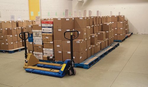 Canstar Community News Over 3,000 boxes of books are sorted, priced, and organized by volunteers for the Children's Hospital Book Sale every year. (SHELDON BIRNIE/CANSTAR/THE HERALD)