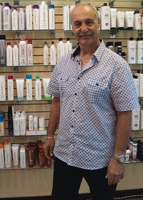 Canstar Community News Tony Perrelli is the owner of Hair Network, which has been open in the McIvor Mall (1795 Henderson Hwy.) for 30 years. (SHELDON BIRNIE/CANSTAR/THE HERALD