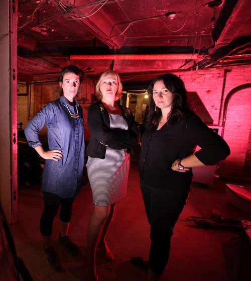RUTH BONNEVILLE / WINNIPEG FREE PRESS

ENT, Halloween at the Burt
Randy Turner story:

 Andraea Sartison (blond, centre),  Gwendolyn Collins  (left) and Jennie O'Keefe (in black), with One Tree Theatre are turning the basement of  Burton Cummings Theatre into haunted house for Halloween.
See Randy Turner story.  

SEPT 12, 2017
