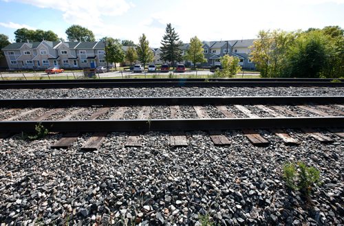 WAYNE GLOWACKI / WINNIPEG FREE PRESS

The CPR line at  Molson St. and Norwich Ave.  A pedestrian was in critical condition after being hit by a train early Monday at Molson St. and Norwich Ave.  See Scott Emmerson  story Sept. 18 2017