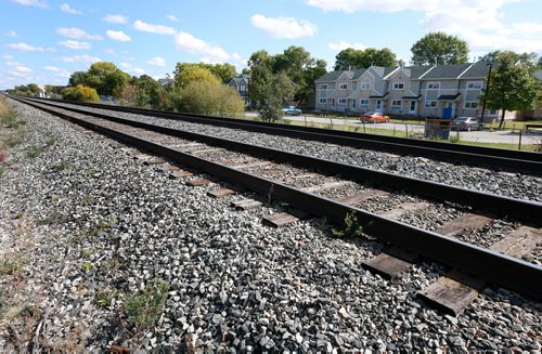 WAYNE GLOWACKI / WINNIPEG FREE PRESS

The CPR line at  Molson St. and Norwich Ave.  A pedestrian was in critical condition after being hit by a train early Monday at Molson St. and Norwich Ave.  See Scott Emmerson  story Sept. 18 2017