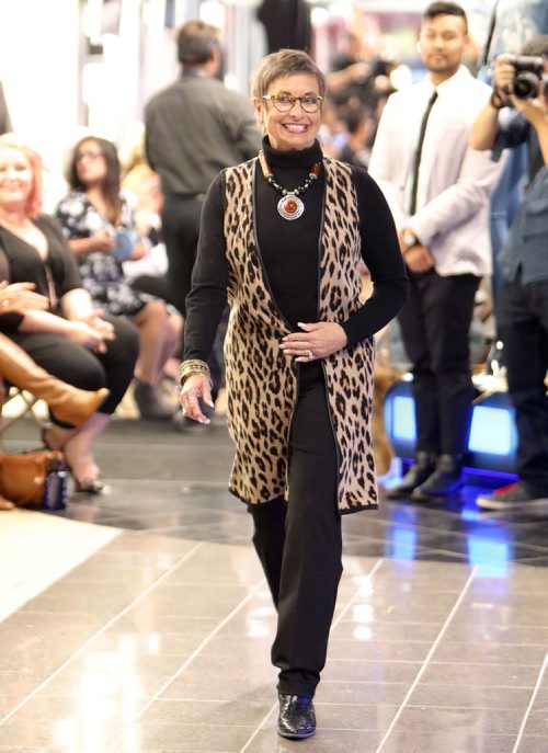 JASON HALSTEAD / WINNIPEG FREE PRESS

Cancer survivor model Lesley Katz shows off Nygard fashions on Sept. 15, 2017 at the Nygard Fashion Show in support of Breast Cancer Research and to preview the companys new fall fashions at the Nygard Fashion Park store on Kenaston Boulevard. All ticket proceeds will be donated to CancerCare Manitoba. (See Social Page)