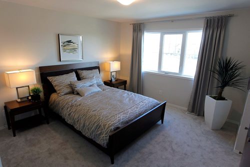 BORIS MINKEVICH / WINNIPEG FREE PRESS
NEW HOMES - 240 Cherrywood Road in Bridgwater Trails.  Master bedroom. Sept. 18, 2017