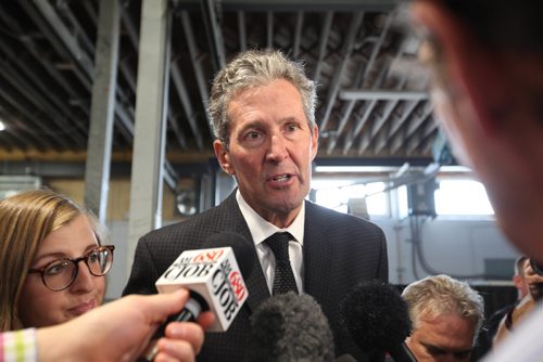 RUTH BONNEVILLE / WINNIPEG FREE PRESS


Premier Brian Pallister responds to the proposed federal tax changes to small businesses and other questions curing scrum at press conference at Western Marble and Tile Friday.


See Larry Kusch story 

SEPT 22, 2017