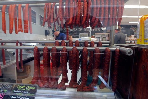 BORIS MINKEVICH / WINNIPEG FREE PRESS
Miller's Super Valu Meats - 590 St Mary's Road - Peps and sausage.  Dave Sanderson story. Sept. 27, 2017