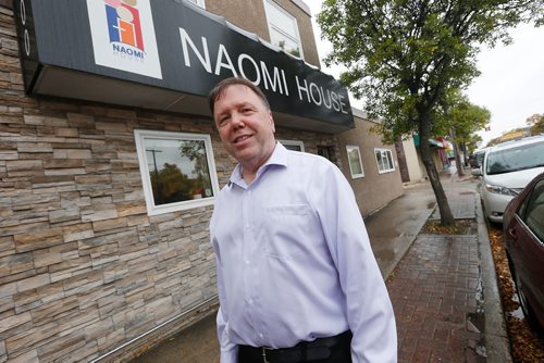 JOHN WOODS / WINNIPEG FREE PRESS
Pastor of Naomi House and City Church Tim Nielsen is photographed at the opening of Naomi House Sunday, October 1, 2017.