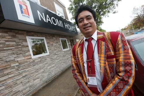 JOHN WOODS / WINNIPEG FREE PRESS
Pastor of Naomi House and City Church Indy Cungcin is photographed at the opening of Naomi House Sunday, October 1, 2017.