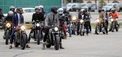 TREVOR HAGAN / WINNIPEG FREE PRESS
The Gentlemans Ride, a charity motorcycle ride raising money to fight prostate cancer, Sunday, October 1, 2017.