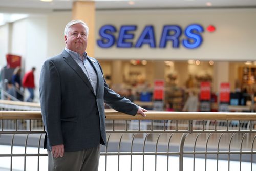 TREVOR HAGAN / WINNIPEG FREE PRESS
GM of Cadillac Fairview Polo Park, Peter Havens, after Sears has announced it is closing the mall location, Monday, October 2, 2017.