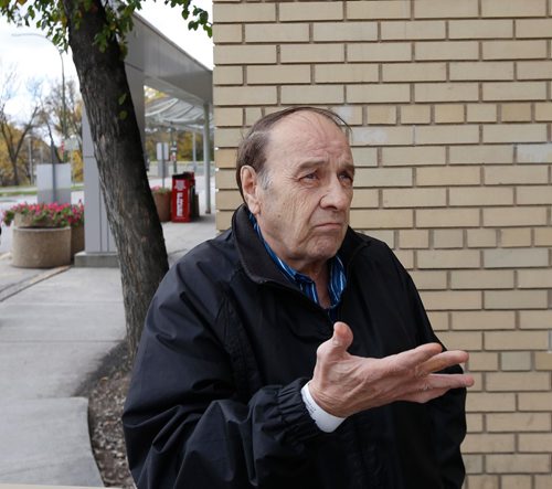 WAYNE GLOWACKI / WINNIPEG FREE PRESS

Seventy year old man waits for his CT results outside the Urgent Care dept. at the Misericordia Health Centre Monday. (He was ok with photo, didnt want his name used.)  He was interviewed by Melissa  Martin.  Oct.2 2017