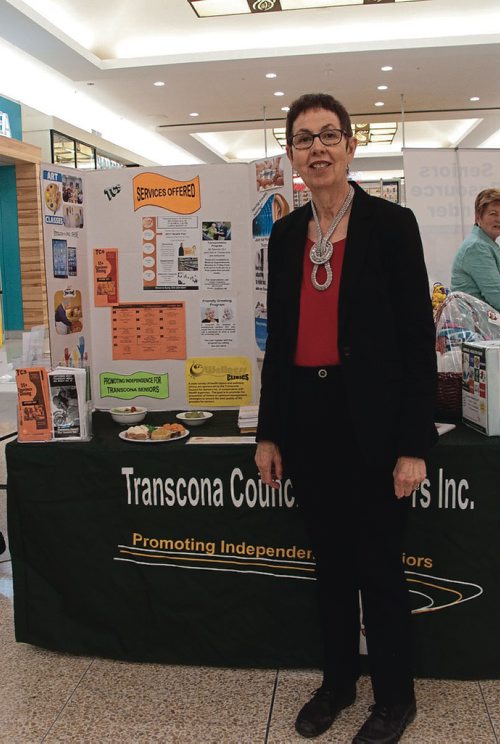 Canstar Community News Oct. 5, 2017 - Organizer Colleen Tackaberry at the Transcona Council for Seniors' 2017 Health Fair. (SHELDON BIRNIE/CANSTAR/THE HERALD)