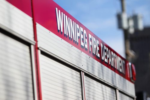 RUTH BONNEVILLE / WINNIPEG FREE PRESS

Photos of Fire trucks outside The Ellen Street - Firehall No.1 for upcoming feature story by Larry Kusch.  

Oct 06, 2017