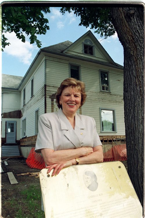 Linda Vermette/Winnipeg Free Press Annette Saint-Pierre, Director of The Gabrielle Roy Museum.