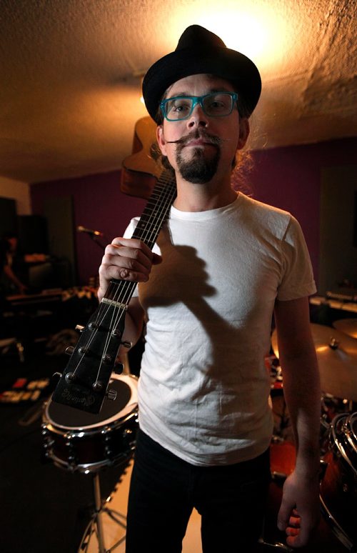 PHIL HOSSACK / WINNIPEG FREE PRESS  - Posing in a downtown rehearsal loft, Daniel Jordan has sent back his U of M music diploma because he is upset about the way the U of M dealt with the Prof Kirby situation.
 See Kevin Rollason's story.  - Oct 19, 2017