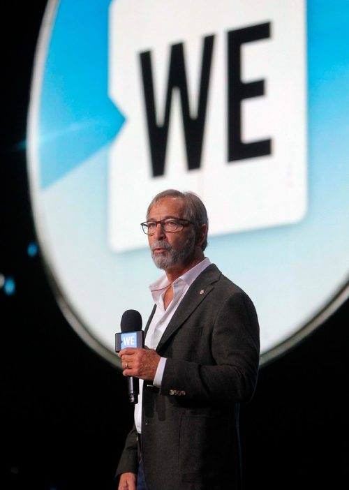 BORIS MINKEVICH / WINNIPEG FREE PRESS
WE Day Manitoba at Bell MTS Place. Bob Silver speaks. Jen Zoratti story. OCT. 25, 2017