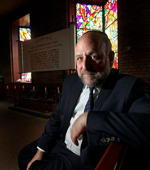 PHIL HOSSACK / WINNIPEG FREE PRESS  - Chief Rabbi of Poland Michael Schudrich, he's has been involved with groundbreaking work to identify where mass executions or graves are in Poland, and put a marker on them. See Kevin Rollason's story - November 1, 2017