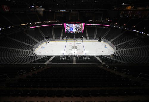 TREVOR HAGAN / WINNIPEG FREE PRESS
T-Mobile Arena, prior to the Winnipeg Jets' vs Vegas Golden Knights, Friday, November 10, 2017.