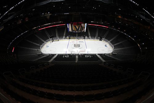 TREVOR HAGAN / WINNIPEG FREE PRESS
T-Mobile Arena, prior to the Winnipeg Jets' vs Vegas Golden Knights, Friday, November 10, 2017.