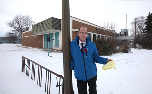 RUTH BONNEVILLE / WINNIPEG FREE PRESS

Winnipeg City Councillor Shawn Dobson outside old Vimy Arena in St. James which is a proposed treatment centre that residents are up in arms over.  

See Ryan Thorpe story. 

Nov 11, 2017