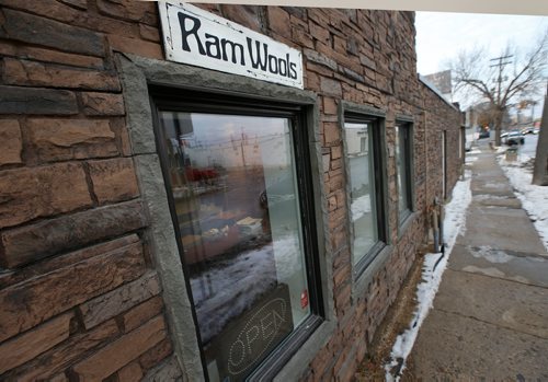 WAYNE GLOWACKI / WINNIPEG FREE PRESS 

 Ram Wools Yarn Co-op at 942 Erin St. closed down on Nov. 5. At the time it was the oldest independent yarn shop in the city, having been around since the 1970s.  Murray McNeill  story   Nov. 14  2017