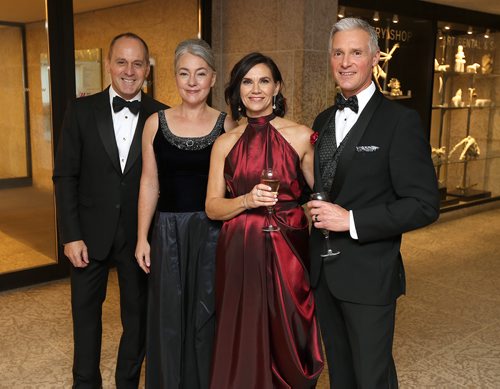 JASON HALSTEAD / WINNIPEG FREE PRESS

L-R: Dr. Stephen Borys (WAG Director & CEO) with Hazel Borys and Denise Zaporzan (Gallery Ball 2017 Chair) with Michael Zaporzan at the Winnipeg Art Gallery's annual black-tie fundraiser, the Gallery Ball, on Oct. 14, 2017 (See Social Page)