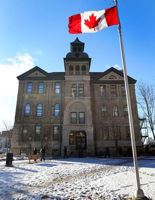 WAYNE GLOWACKI / WINNIPEG FREE PRESS

Winnipeg Adult Education Centre at 310 Vaughan St, formerly the Isbister School.  Nick Martin story  Nov. 28  2017