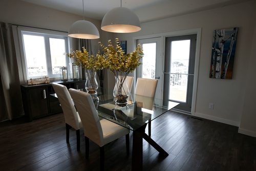 WAYNE GLOWACKI / WINNIPEG FREE PRESS

Homes.  The dining area in 20 Bow Water Drive in Bonavista. Ventura Custom Homes Paul Saltel is the agent.  Todd Lewys  story. Dec.1 2017