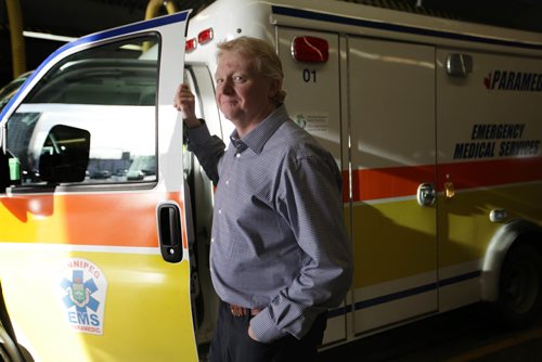 RUTH BONNEVILLE / WINNIPEG FREE PRESS

49.8 Feature.
Portrait of Dr. Rob Grierson, Medical Director, Winnipeg Fire Paramedic Service.  Photos taken at Ellen station.

See   Larry Kusch story. 

Dec 01, 2017