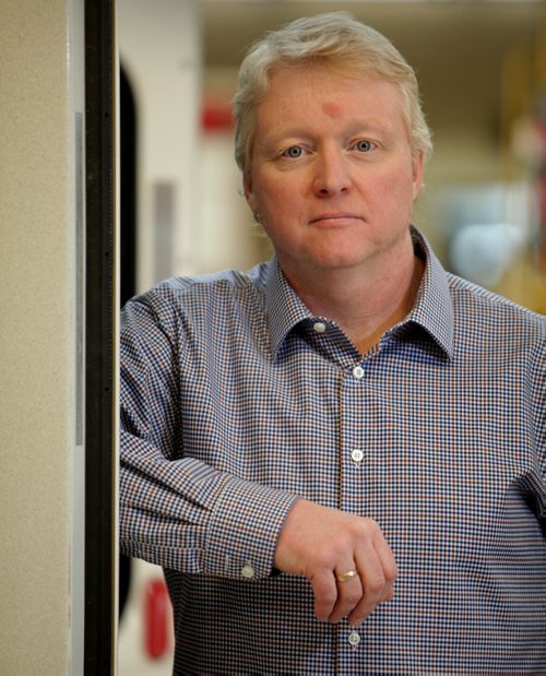 RUTH BONNEVILLE / WINNIPEG FREE PRESS

49.8 Feature.
Portrait of Dr. Rob Grierson, Medical Director, Winnipeg Fire Paramedic Service.  Photos taken at Ellen station.

See   Larry Kusch story. 

Dec 01, 2017