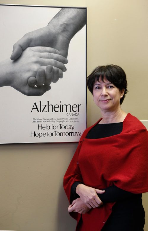 WAYNE GLOWACKI / WINNIPEG FREE PRESS

Wendy Schettler, CEO, Alzheimer's Society of Manitoba, they do a lot of work with people who use home care (dementia use for home care is on the rise) and talks about issues with under resourcing of program. Jane Gerster  story Dec. 5  2017