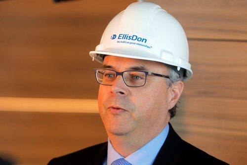 BORIS MINKEVICH / WINNIPEG FREE PRESS
Photo from tour of new HSC Winnipeg Womens Hospital. Réal Cloutier, Interim President and CEO, Winnipeg Regional Health Authority. JANE STORY. Dec. 6, 2017