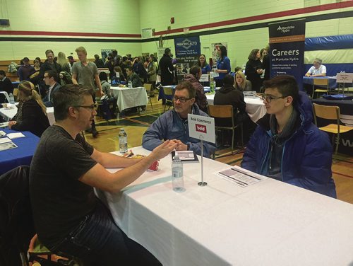 Canstar Community News Louis Riel School Division students and their parents flocked to the divisions Careers and Post-Secondary Symposium last month.
