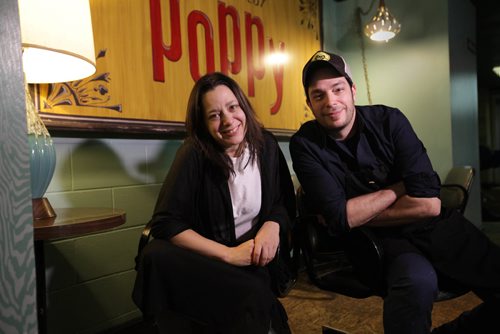 RUTH BONNEVILLE / WINNIPEG FREE PRESS

Chef's Table
Portrait of Talia Syrie and chef Mathieu Bellemare at Tallest Poppy on Sherbrook St.,  Uptown Dec. 21 Chefs Table, portrait of owners Talia Syrie and chef Mathieu Bellemare. 

JILL WILSON | REPORTER / EDITOR
Dec 14, 2017
