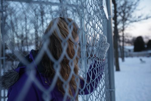 RUTH BONNEVILLE / WINNIPEG FREE PRESS


Photo illustration:  
For Katie's story on CFS crossover kids. 
Youth in CFS care end up in jail for things that wouldn't put non-CFS youth in jail.  Story about flaw in the system.  
Moody photos of  non-identified teen upset she's caught in system that closes her in making it difficult to move forward in life.  

Dec 27, 2017
