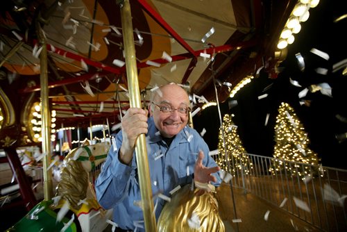 RUTH BONNEVILLE / WINNIPEG FREE PRESS

Ron Paley, a well-known pianist and big band leader from Winnipeg, has some fun trying  out the merry-go-round at the RBC Convention Centre during set up on Friday afternoon for their New Year's Eve celebration called Winter's Eve. 


Dec 29, 2017
