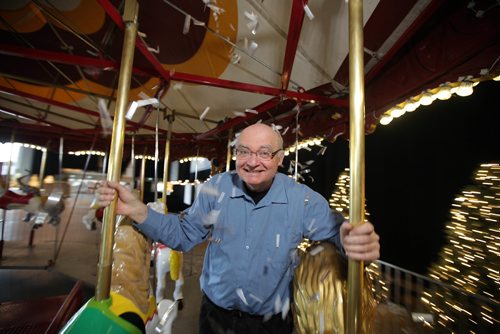 RUTH BONNEVILLE / WINNIPEG FREE PRESS

Ron Paley, a well-known pianist and big band leader from Winnipeg, has some fun trying  out the merry-go-round at the RBC Convention Centre during set up on Friday afternoon for their New Year's Eve celebration called Winter's Eve. 


Dec 29, 2017
