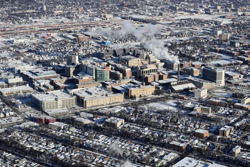 TREVOR HAGAN / WINNIPEG FREE PRESS
Health Science Centre. Hospital. HSC, Wednesday, December 27, 2017.