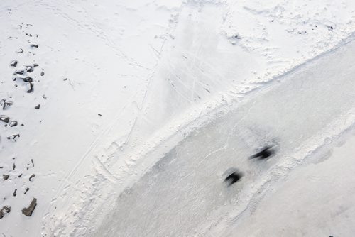 JOHN WOODS / WINNIPEG FREE PRESS
The Forks skating trail was extended up the Assiniboine to Osbourne and opened to skaters Tuesday, January 2, 2018.