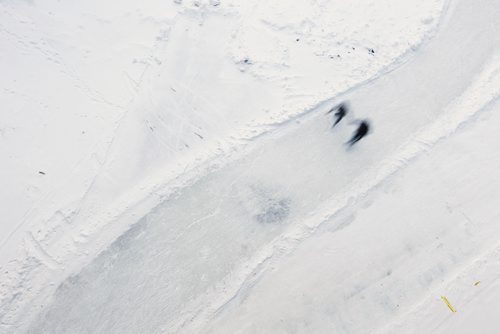 JOHN WOODS / WINNIPEG FREE PRESS
The Forks skating trail was extended up the Assiniboine to Osbourne and opened to skaters Tuesday, January 2, 2018.