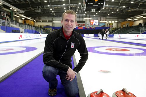 RUTH BONNEVILLE / WINNIPEG FREE PRESS

Sports
Portrait of  curler Jeff Stoughton for story on how he  had a large tumour removed from his chest - it was attached to his heart - in November.  Photo taken at Stride Arena in Portage.  
See story by Paul Wiecek 


Jan 03, 2018
