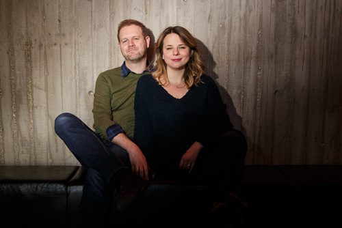 MIKE DEAL / WINNIPEG FREE PRESS
David Hein and Irene Sankoff,the creators of Come From Away, were in Winnipeg for the opening of the show at the Royal MTC which runs until February 3rd.
180105 - Friday, January 05, 2018.