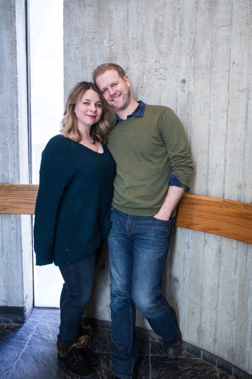 MIKE DEAL / WINNIPEG FREE PRESS
David Hein and Irene Sankoff,the creators of Come From Away, were in Winnipeg for the opening of the show at the Royal MTC which runs until February 3rd.
180105 - Friday, January 05, 2018.