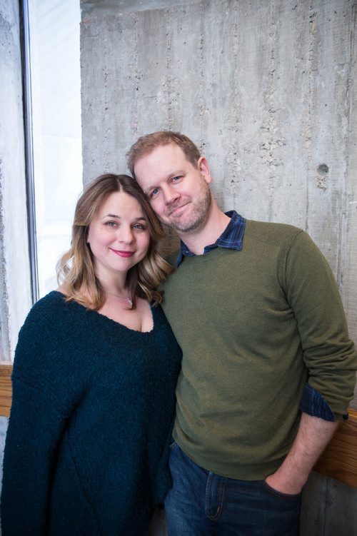 MIKE DEAL / WINNIPEG FREE PRESS
David Hein and Irene Sankoff,the creators of Come From Away, were in Winnipeg for the opening of the show at the Royal MTC which runs until February 3rd.
180105 - Friday, January 05, 2018.