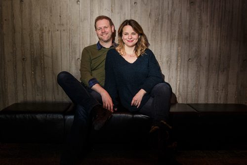 MIKE DEAL / WINNIPEG FREE PRESS
David Hein and Irene Sankoff,the creators of Come From Away, were in Winnipeg for the opening of the show at the Royal MTC which runs until February 3rd.
180105 - Friday, January 05, 2018.